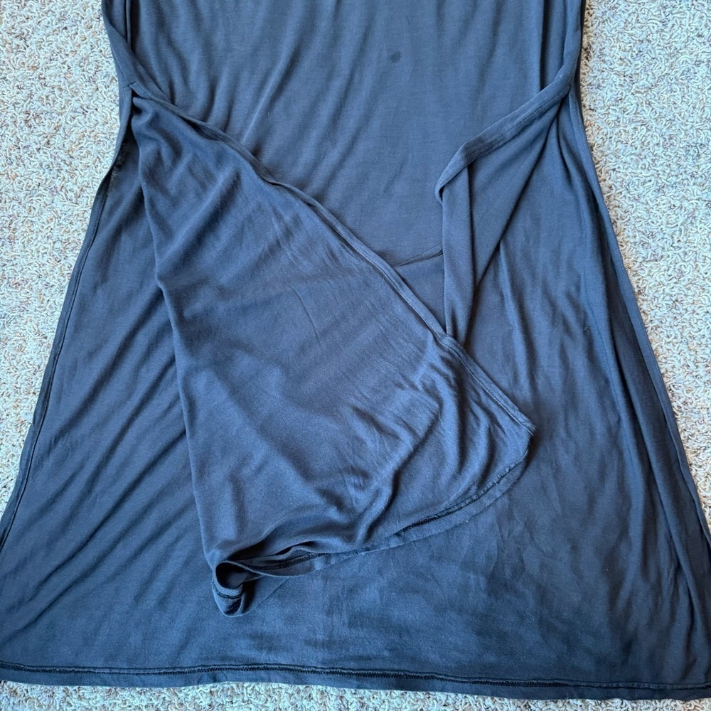Michael Stars Dark Gray Sleeveless Full Length Maxi Dress Contemporary Size S - Picture 6 of 12